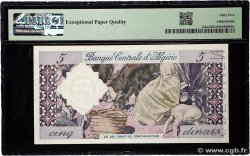 5 Dinars Spécimen ALGERIEN  1964 P.122s ST