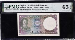 1 Rupee CEYLON  1942 P.34