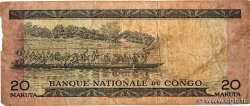 20 Makuta RÉPUBLIQUE DÉMOCRATIQUE DU CONGO  1970 P.010b B