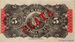 5 Pesos CUBA  1896 P.048b pr.SUP