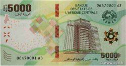 5000 Francs ÉTATS DE L&nbsp;AFRIQUE CENTRALE  2020 P.703