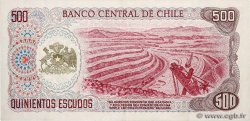 500 Escudos CILE  1971 P.145 q.SPL