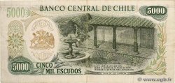 5000 Escudos CILE  1974 P.147b q.BB