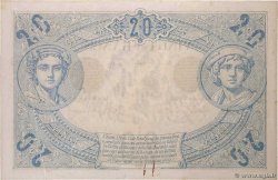 20 Francs NOIR FRANCE  1874 F.09.01 XF-