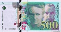 500 Francs PIERRE ET MARIE CURIE FRANCE  2000 F.76.05 UNC-