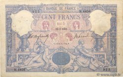 100 Francs BLEU ET ROSE FRANCE  1906 F.21.20
