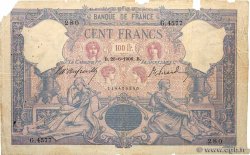 100 Francs BLEU ET ROSE FRANCIA  1906 F.21.20