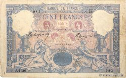 100 Francs BLEU ET ROSE FRANCE  1904 F.21.18