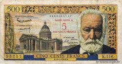 5 NF sur 500 Francs Victor HUGO FRANCE  1959 F.52.02