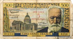 5 NF sur 500 Francs Victor HUGO FRANCE  1959 F.52.02