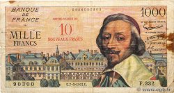 10 NF sur 1000 Francs RICHELIEU FRANCE  1957 F.53.01