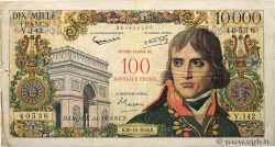 100 NF sur 10000 Francs BONAPARTE FRANCE  1958 F.55.01