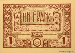 1 Franc FRENCH WEST AFRICA  1944 P.34b ST