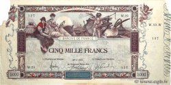 5000 Francs FLAMENG FRANCE  1918 F.43.01