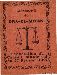 10 Centimes ALGÉRIE Dra-El-Mizan 1917 JPCV.02 NEUF