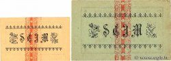 5 et 10 Centimes Lot ALGERIA Mostaganem 1916 JPCV.04 et JPCV.05 XF+