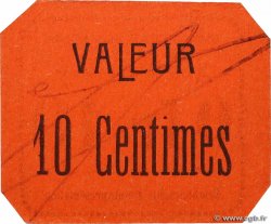10 Centimes ALGÉRIE Sidi-Bel-Abbès 1916 JPCV.07 NEUF