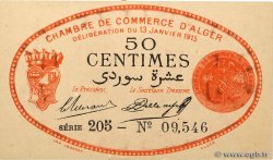 50 Centimes ALGÉRIE Alger 1915 JP.137.05