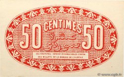 50 Centimes Petit numéro ALGERIA Alger 1915 JP.137.19 FDC
