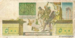 500 Francs TUNESIEN  1947 P.25 SGE