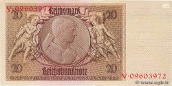20 Reichsmark FRANCIA  1929 P.181b q.SPL