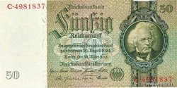 50 Reichsmark ALLEMAGNE  1933 P.182