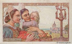 20 Francs PÊCHEUR FRANCIA  1944 F.13.09 MB