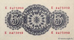 5 Pesetas SPAIN  1947 P.134a AU