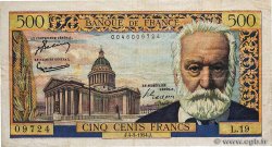 500 Francs VICTOR HUGO FRANCIA  1954 F.35.02