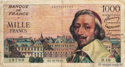 1000 Francs RICHELIEU FRANCIA  1953 F.42.03