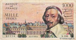 1000 Francs RICHELIEU FRANCIA  1955 F.42.10