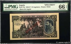 10 Angolares Spécimen ANGOLA  1946 P.078s