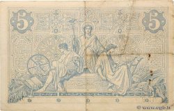 5 Francs NOIR FRANCIA  1873 F.01.17 q.BB