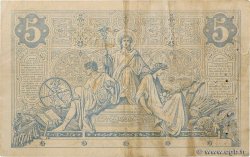 5 Francs NOIR FRANCE  1873 F.01.16 F+