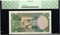 1 Pound RHODESIEN UND NJASSALAND (Föderation von)  1961 P.21b VZ