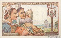 20 Francs PÊCHEUR FRANCE  1943 F.13.07 XF+