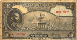 10 Dollars ETHIOPIA  1945 P.14b