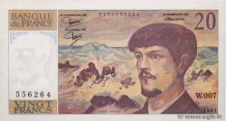 20 Francs DEBUSSY FRANCE  1981 F.66.02W7
