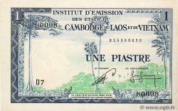 1 Piastre - 1 Riel FRENCH INDOCHINA  1954 P.094