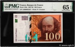 100 Francs CÉZANNE Petit numéro FRANCE  1997 F.74.01A