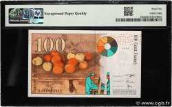 100 Francs CÉZANNE Petit numéro FRANCE  1997 F.74.01A NEUF