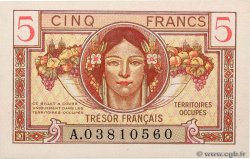 5 Francs TRÉSOR FRANÇAIS FRANCE  1947 VF.29.01
