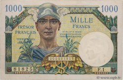 1000 Francs TRÉSOR FRANÇAIS FRANCIA  1947 VF.33.01