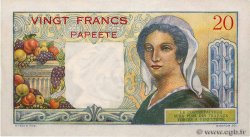 20 Francs TAHITI  1960 P.21c UNC-