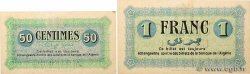 50 Centimes et 1 Franc Lot ALGÉRIE Constantine 1915 JP.140.03 et JP.140.04 SPL