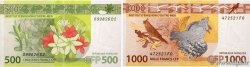 500 et 1000 Francs Lot POLYNÉSIE, TERRITOIRES D