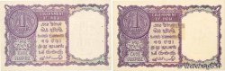 1 Rupee Lot INDIA  1957 P.075b XF