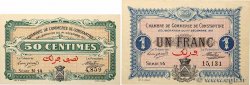 50 Centimes et 1 Franc Lot ALGERIA Constantine 1917 JP.140.12 et JP.140.13