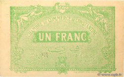 1 Franc ALGERIA Constantine 1921 JP.140.34 SPL