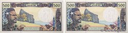 500 Francs Lot POLYNÉSIE, TERRITOIRES D
